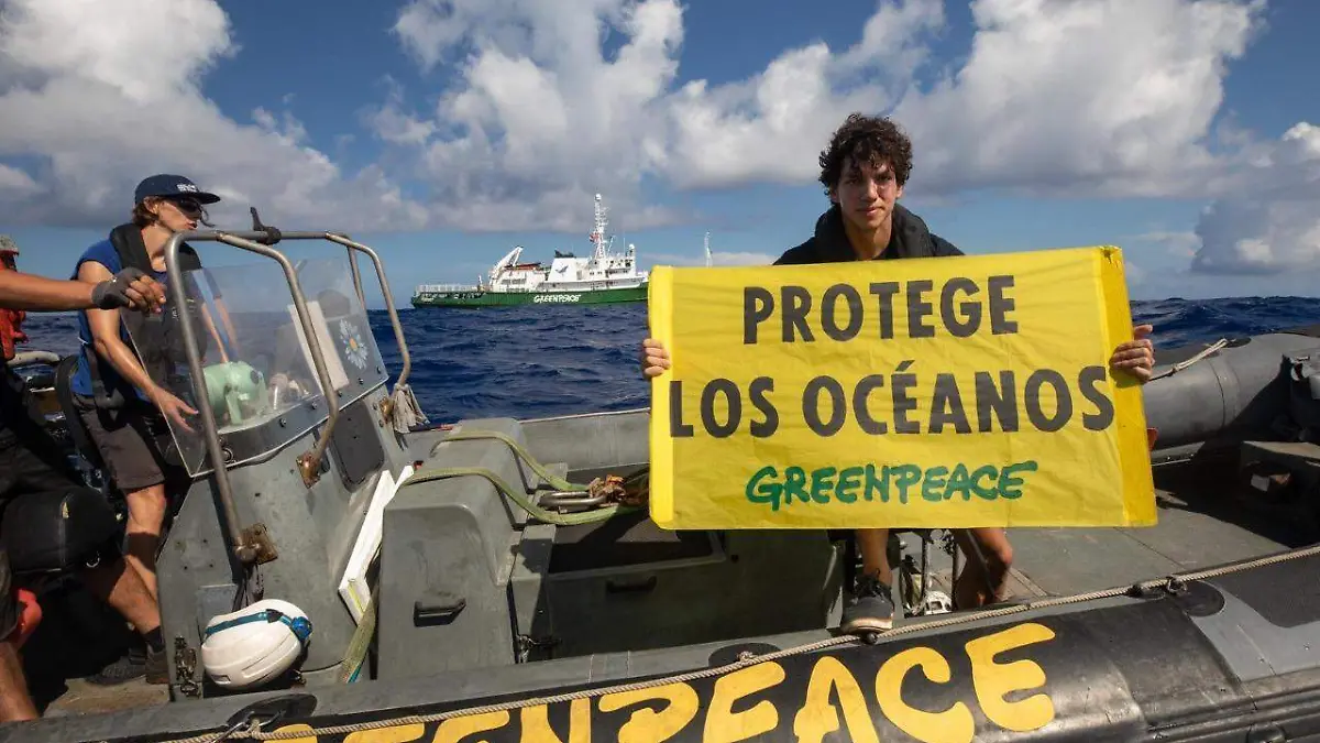 Greenpeace protege los oceanos